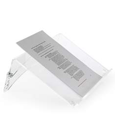 Ergonomisches Bürozubehör BakkerElkhuizen Dokumenthalter FlexDoc Cristal Clear