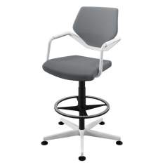 Counterstuhl grau Counterstühle König + Neurath K + N NOOK