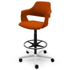Counterstuhl rot Counterstühle Drehstuhl König + Neurath K+N NOOK.SHELL
