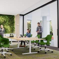 Drehstuhl grün Büro Drehstühle Bürostuhl König + Neurath K+N NOOK.SHELL