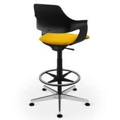 Counterstuhl gelb Counterstühle Drehstuhl König + Neurath K+N NOOK.SHELL