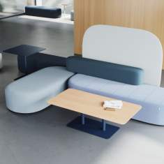 Modulare Sitzelemente Lounge Sitzmöbel Profim Revo