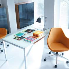 profim Stühle ergonomische Bürostühle orange, profim, FAN - Drehsessel