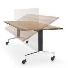 Rolltisch klappbar Klapptische Holz Klapptisch Girsberger Alteo