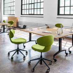 Rolltisch klappbar Klapptische Holz Klapptisch Girsberger Alteo