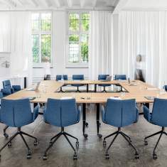 Rolltisch klappbar Klapptische Holz Klapptisch Girsberger Alteo