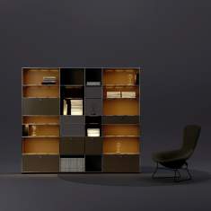 USM Schränke modular Büroschrank Module, USM, USM Haller E