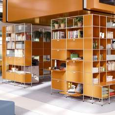 Schliessfachschrank Locker App Smartphone USM Haller Schloss C