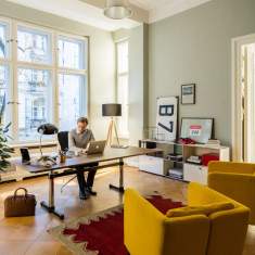 Moderner Schreibtisch Büro Schreibtische Metall Büromöbel USM Schreibtisch, USM Einzelarbeitsplatz