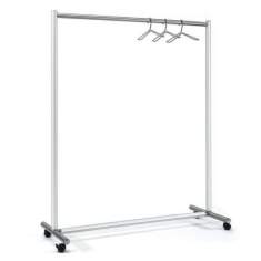 Kleiderstände fahrbare Garderobe zerlegbare Garderobe Esit, Garderoben 1809 / 1809S pulverbeschichtet