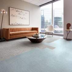 Elastische Bodenbeläge Büro Bodenbelag LVT Interface Luxury Vinyl Tile - Brusched Lines