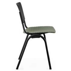 Besucherstuhl grün Besucherstühle Konferenzstuhl stapelbar Stuhl gepolstert Flokk HÅG Celi 9140
