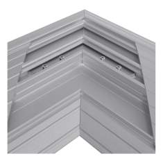 Kabelbinder, Cable Manager, Kabelhalter, Kabelclips Dataflex Addit Kabelschutz - Eckverbindung 482