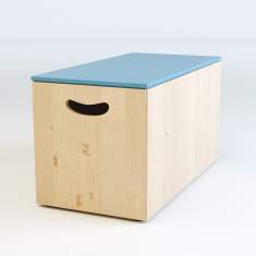 Sitzbox Haworth Tijo für informelle Sitz- und Arbeitszonen