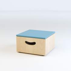Multifunktionale Sitzbox Haworth Tijo für moderne Bürokonzepte