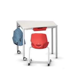 Schulungstisch stapelbar Schulungstische Mehrecktisch VS Tano
