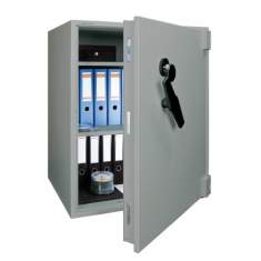 Tresore grau Banktechnische Produkte, Züblin-Firesafe AG, Kassenschränke BWS