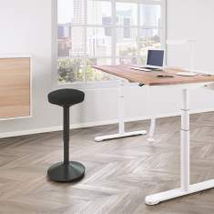 Schreibtischhocker Stehhilfe Styro Activity Stuhl
höhenverstellbar