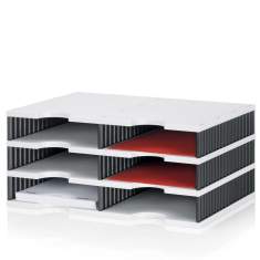 Dokumentenablage Papierablage styro, styrodoc duo