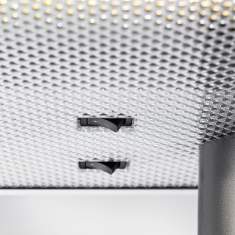 Designer Büro-Stehleuchte LED moderne Büroleuchte LED, Hansa, LED Maxlight