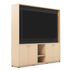Arbeitsplatznahe Monitore Videokonferenz Konferenz Monitor Sedus se:matrix Monitormodul