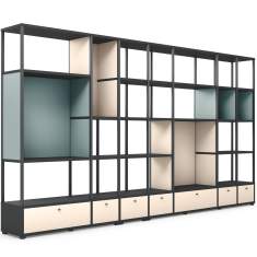 Stauraum modulare Büromöbelsysteme Regalsysteme modular Regal Büro Sedus se:matrix Regalmodul