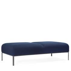 Bank blau Bänke Lounge Materia, Crest Bank
