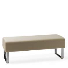 Bank creme beige Bänke Lounge Materia Monolite