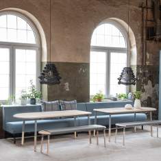 Sofa blau Loungesofa Lounge Sitzmöbel Materia, Point