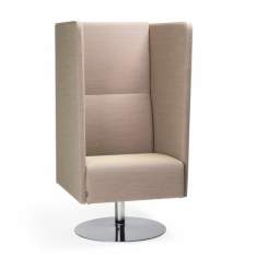 Loungemöbel Büro Lounge Sitzmöbel beige Sessel Materia, Monolite High