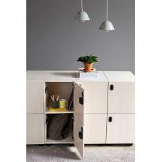 Schliessfachschränke Holz Lockerschränke Schrank Locker Materia Oas
