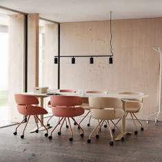 Konferenzstühle Skandiform, Fendo