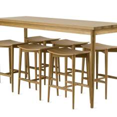 Barstuhl Holz Barstühle Holzschale Skandiform Oak Barhocker