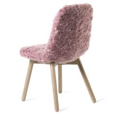 Besucherstuhl rosa Besucherstühle Holz Cafeteria Stuhl Skandiform Primo