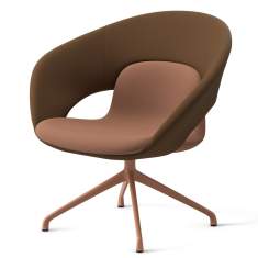 Loungesessel braun Sessel Skandiform Deli Lounge