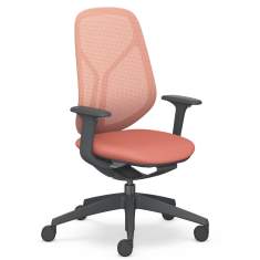 Drehstuhl orange Büro Drehstühle Netzgewebe Bürostuhl Home Office Sedus se:kit
