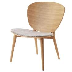 Sessel Holz Loungessel Stuhl Design Loungemöbel Skandiform, Mama