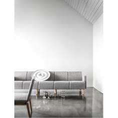 Sofa Lounge grau Loungesofa, Skandiform, Nonstop