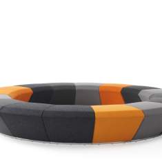 Sektionssofa Loungesofa, Skandiform, Spino