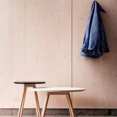 Beistelltisch rund Beistelltische Holz Marbled Skandiform Tinnef