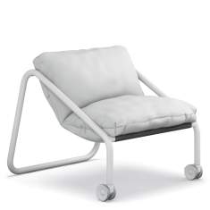 Sessel weiss Lounge Sedus se:lab sofa
fahrbar