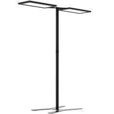 LED Stehleuchten dimmbar Stehleuchte modern Büroleuchte schwarz Büro Stehhlampe Waldmann Yara.doubleT