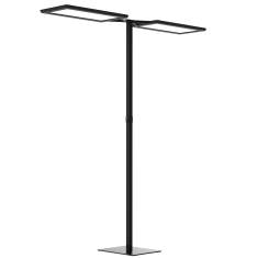 LED Stehleuchten dimmbar Stehleuchte modern Büroleuchte schwarz Büro Stehhlampe Waldmann Yara.doubleT