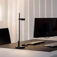 Tischleuchte schwarz Schreibtischleuchte Tischleuchten Home Office Tischlampe Beluxx Kido Desk