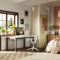 Bürodrehstuhl drehbar mit Rollen Drehstühle Home Office Stuhl Steelcase Cavatina
