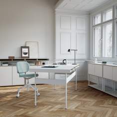 Konferenzstuhl türkis Konferenzstühle Büro Drehstuhl mit Rollen Drehstühle BENE STUDIO Chair