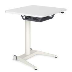 höhenverstellbarer Tisch Einzeltisch fahrbar Schulung LO Solo Tisch höhenverstellbar Lista Office LO Education