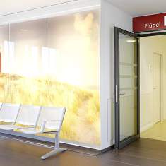 Traversenbank grau Traversenbänke netzgewebe Bank Kusch+Co 8000