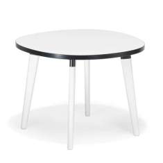 Designer Beistelltisch weiss Beistelltische Runde Tischplatte Kusch+Co san_siro
