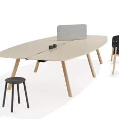 Konferenztisch Holz Konferenztische Holz Kusch+Co Creva
koggenförmig